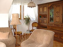 Ferienwohnung Wohnzimmer mit Sesseln